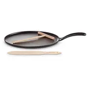 Le Creuset Čuguna pankūku panna Oslash27Cm matēti melna  02715515 0024147155157