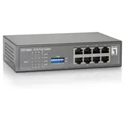 Levelone Poe Switch  8Xfe 90W Plastik Fep-0800 4015867187975 85176200