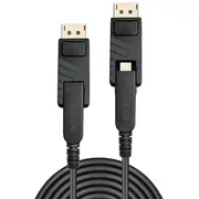 Lindy 50M Fibre Optic Hybrid Displayport 1.4 Cable  38484 4002888384841 85444290
