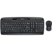 Logitech Wireless Combo Mk330 Keyboard and mouse set wireless 2.4 Ghz Qwerty Nordic black Pan  920-003982 5099206033580 62998