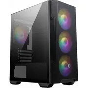 Msi Mag Forge M100R computer case Micro Tower Black, Transparent  4719072932220 1389219