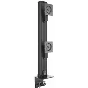 Multibrackets M Vesa Deskmount Hd Dual Vertical Widescreen 32 - 50, Clamp/Bolt-Through, 48 kg, 81.3 cm 32, 127 100 x mm, Black  7350105210556