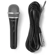 Nedis Mpwd50Bk Mikrofons / 5M Melns  5412810283880