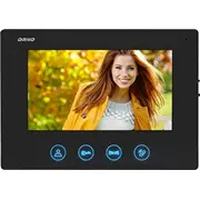 Orno video monitors bez austiņām, krāsains, Lcd 7, komplektam no Ceres sērijas, vārtiem atvēršanai, Black  Or-Vid-Me-1056Mv/B 5908254801280