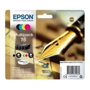 Patrone Epson 16 4Er-Pack black  color T1626 C13T16264012 8715946624969 84439990