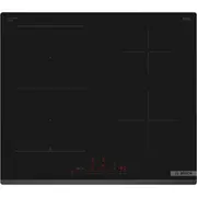 Indukcijas virsma Bosch Pvs63Khc1Z Serija 6 ar 4 sildīšanas zonām, skārienjūtīga, taimeris, Black  4242005361564