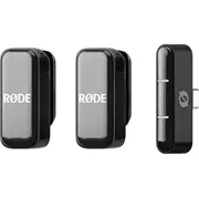 Røde Wireless Micro - 2-Channel digital wireless system, Usb-C, black  Wimicroc 698813014828 Wlononwcrgj51