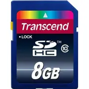 Sd Card  8Gb Transcend Sdhc Class10 Ts8Gsdhc10 0760557817239 85235110