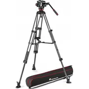 Statīvs Manfrotto Twin Carbon komplekts  galva 504X - vidus atbalsts Mvk504Xtwinmc 8024221704129