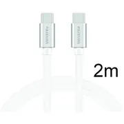 Swissten Textile Universāls Quick Charge 3.0 Usb-C uz Datu un Uzlādes Kabelis 2M  71528202 8595217476370