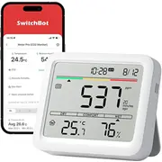 Switchbot Meter Pro Co2, Co2-Messgerät Weiß  W4900010 0810150542806