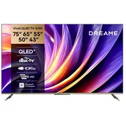 Televizors Dreame Vivid Qled Tv Q100 165.1 cm 65 4K Ultra Hd Viedtelevizors ar Wi-Fi Black 350 cd/m²  6978965500238