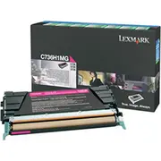 Toneris Lexmark Kasete ar toneru C736H1Mg Magenta 