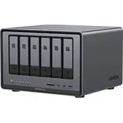 Ugreen Nasync Dxp6800 Pro 6 vietu Nas 0/6 Sata  0/2 M.2 Ssd, 2X 10Gbe, 8Gb Ram 6941876228997