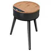 Unold Heizlüftertisch Henry Black/Holz, 2.000 Watt  86545 4011689865459 165277