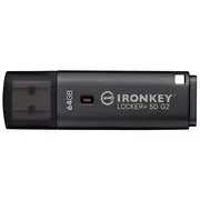 Usb-Stick  64Gb Kingston Ironkey Locker Plus 50 G2 Iklp50G2/64Gb 0740617353556 85235110