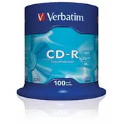 Verbatim Cd-R 700 Mb 52Fach, 100 Stück  43411 0023942434115