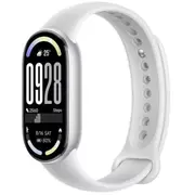 Viedais aproce Xiaomi Smart Band 10 Pro  Amoled Sirdsdarbības monitors Ūdensizturīgs Bluetooth Glacier Silver Bhr08Wbgl 6932554487546