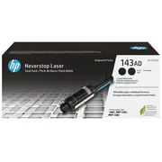 Hp 143Ad 2X  Black Tonerpatrone W1143Ad 0193905679386 84439990