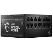 Msi Mag A750Gl 750 Watt Atx3.0 80 Gold Netzteil Pcie 5.0 120Mm Lüfter  306-7Zp8B11-Ce0 4711377084284
