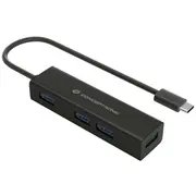 4-Portu Usb 3.0 Alumīnija Sadalītājs  Hubbies07B 4015867225554