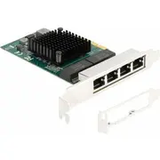 Tīkla karte Delock 88208 iekšējais adapteris Rj-45  4043619882083