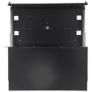 Alantec teleskopiska optiskā šķiedras sadalītāja kaste 24Xsc duplex / 24Xlc quad 19 1U ar montāžas piederumiem Kabelu aizsargi, stiprinājumi Fop-1U-24Scd-C-P  5901738557710 Szaaanpan0027