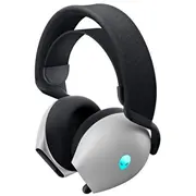 Alienware Tri-Mode bezvadu spēļu austiņas Aw725H - apkārtējās auss Bluetooth / 2,4 Ghz radiofrekvence bezvadu, ar vadu 3,5 mm spraudnis Lunar Light  Aw725H-W-Deam 5397184004715