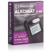 Bacscan F-45 alcohol tester 0 - 4 Black  5907437062753 Eiabscalk0002