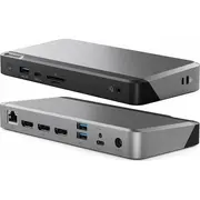 Alogic Mx3 Usb-C Triple Display Dp Alt. Mode Dockingstation  mit 100 W Stromversorgung Duprmx3-Ww 9350784023834