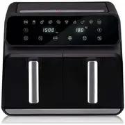 Bez eļļas fritieris Alpina 2X4 litri digitāls displejs Airfryer  24012 8711252240121