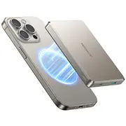 Ārējais akumulators Joyroom  20W Metal Magnetic Wireless Power Bank 10000Mah Gold Jr-Pbm08 ProTitanium 6956116729691