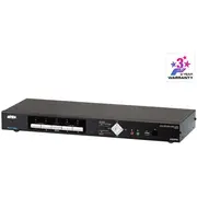 Aten 4-Portu Usb 4K Hdmi daudzskata Kvmp slēdzis Cm1284  4-Port Multi-View 4719264647505
