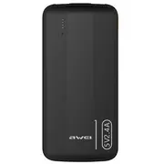 Awei P20K Power Bank Ārējas uzlādes baterija 10000Mah  6954284009744