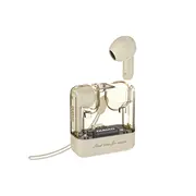 Bezvadu austiņas Dudao  Beige transparent Tws beige 6976625331406