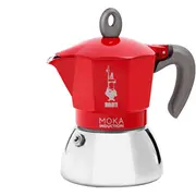 Bialetti Moka Induktion, Rot, Espressokocher für 4 Tassen  6944 8006363029254