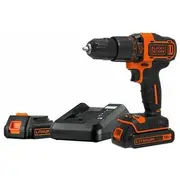 BlackDecker Urbjmašīna-Skrūvgriezis ar triecienu 18V/2X2,0Ah/Kārba 40/17,5Nm  Bdchd18K1B2-Qw 5035048641163