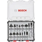 Bosch komplekts frēzēm 15 gab. turētājs 8Mm B2607017472  2607017472 3165140958035