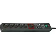 Brennenstuhl Üss 19.500A Secure-Tec Automatic 6-Fach, anthrazit, 3M  1159490966 4007123611874