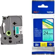 Brother Tze-751 24 mm, Black auf Grün  Tze751 4977766692434