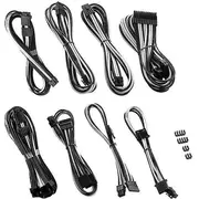 Cablemod komplekts kabeļu, Black-White Cm-Pcsr-16P3Kit-Nkkw-R-Ss 