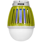 Noveen 2In1 Bezvadu iebūvēta akumulatora āra un iekštelpu kukaiņu iznīcinātājs 1000V lampa 40M2  5W Led Ikn824 5902221621420