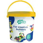 Clics Cd007 būvniecības rotaļlieta  5425002302658 Klocl1Pla0008