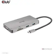 Club3D Usb-C 9In1-Hub Hdmi/Vga/2Xusb/Usb-C/Rj45/Sd  Pd100W retail Csv-1594 8719214472177 84718000