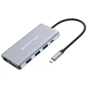 Conceptronic 10-1 Dock Usb-C-Hdmi/2Xusb-A/Gbe/Aux/ 25Cm gr  Donn20G 4015867237861 84718000
