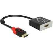 Delock Displayport Adapter Dp - Hdmi St/Bu 4K Aktiv  62734 4043619627349 85176200