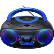 Denver Tdb-212 Dab Boombox Fm/Bt/Usb/Cd/Aux blau  Tdb-212Bu 5706751079979 161930
