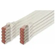 Digitus Cat 6 S/Ftp Patchkabel, 10 Stück, 3M, weiß  Dk-1644-030-Wh-10 4016032442073 85444210