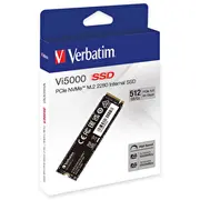 Ssd disks Verbatim Vi5000 512Gb M.2 2280 Pci-E x4 Gen4 Nvme 31825  0023942318255