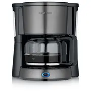 Severin Ka 9340 Dark Inox pilienveida kafijas automāts ar stikla kannu  4008146047510